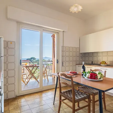 Con Giardino E Vista Mare 公寓 圣玛丽亚纳瓦雷