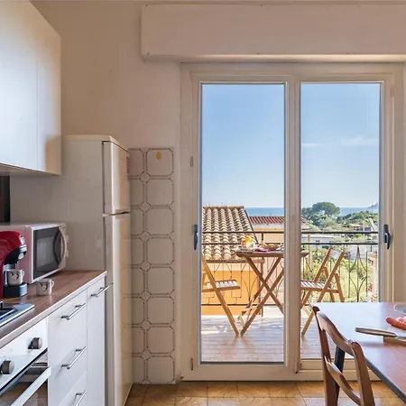 Con Giardino E Vista Mare דירה *